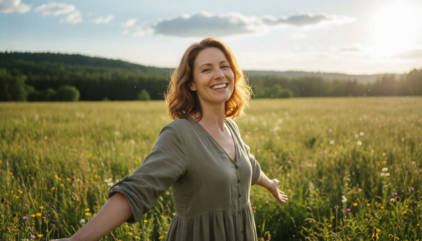 uporabnica NAC v naravi